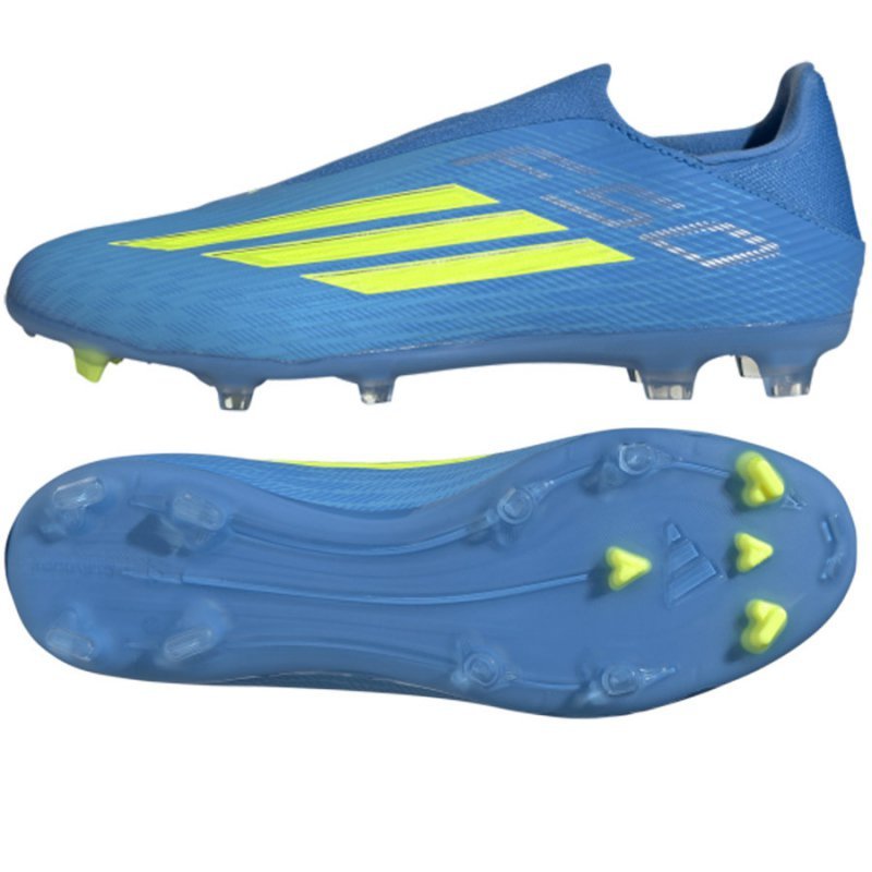 Buty adidas F50 League LL FG/MG JR8985 niebieski 44 2/3