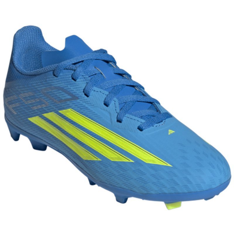 Buty adidas F50 League FG/MG Jr JR9013 niebieski 36
