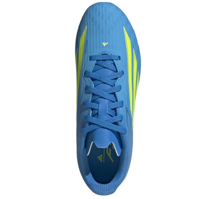 Buty adidas F50 League FG/MG Jr JR9013 niebieski 35 1/2