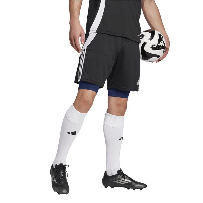 Spodenki adidas Short Tight JP1465 granatowy XL