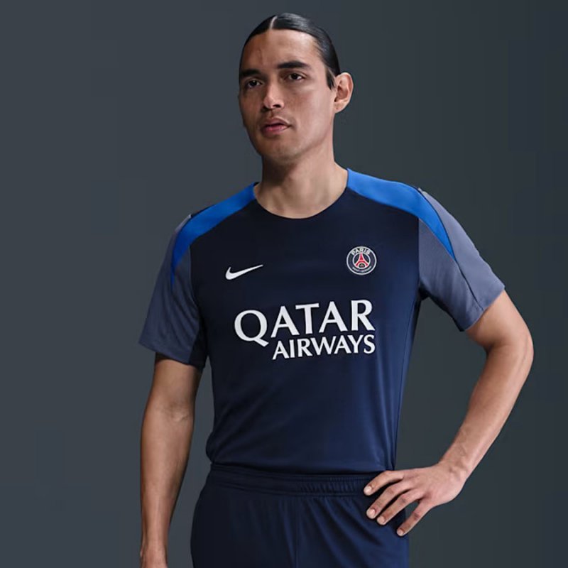 Koszulka Nike PSG 2025/26 Strike SS Top HJ7758-411 L niebieski