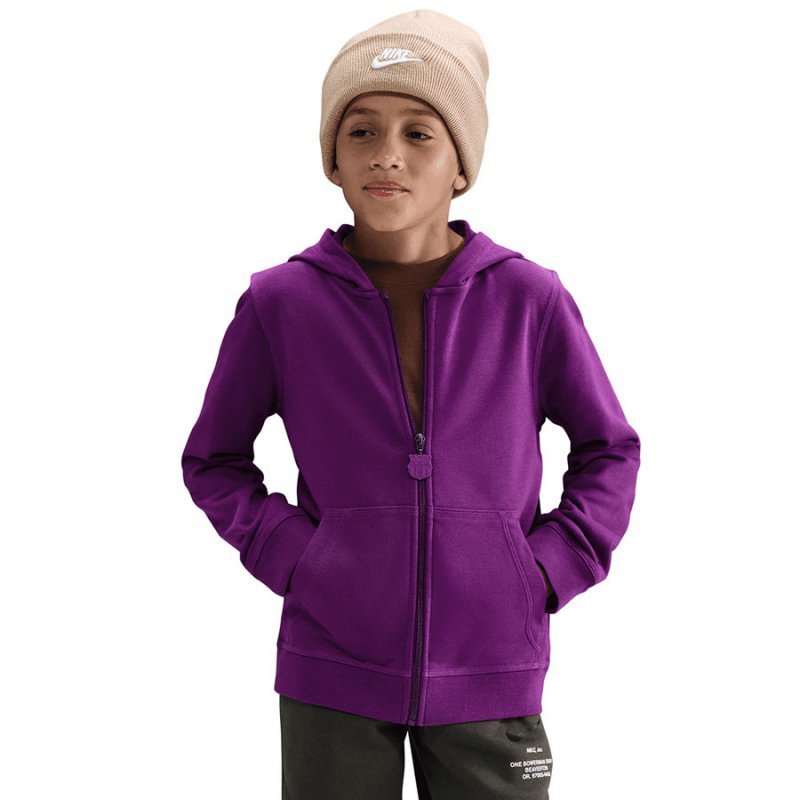 Bluza Nike FC Barcelona Club Junior Jr HM3049-595 XL (158-170) fioletowy