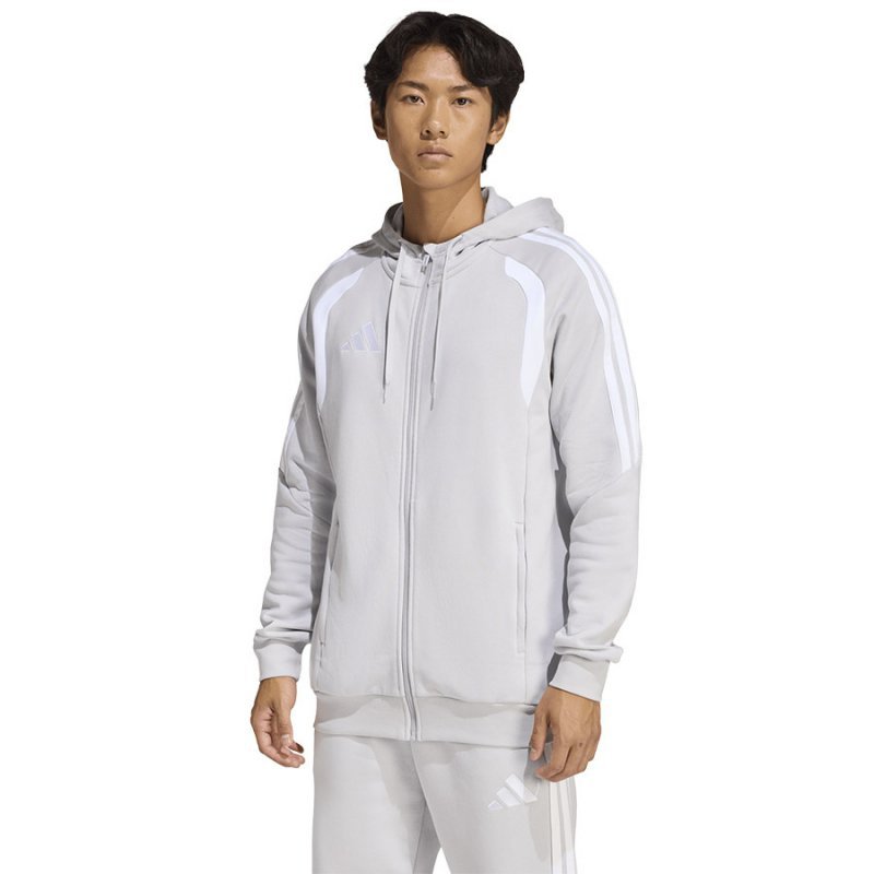 Bluza adidas TIRO 26 League Sweat Full Zip Hoodie KF3319 szary XXXL