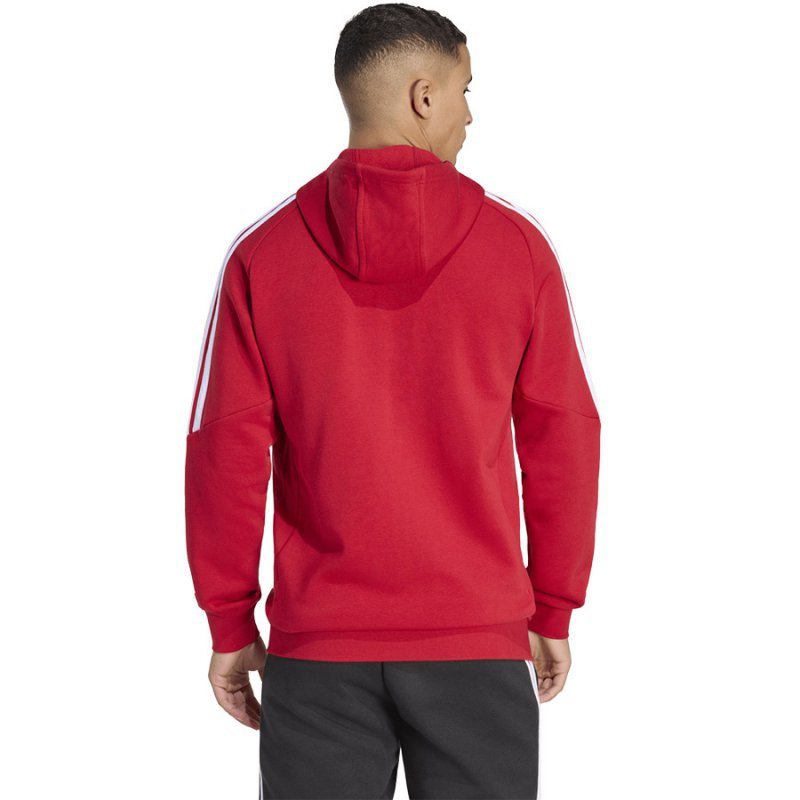 Bluza adidas TIRO 26 League Sweat Full Zip Hoodie KF9106 czerwony L