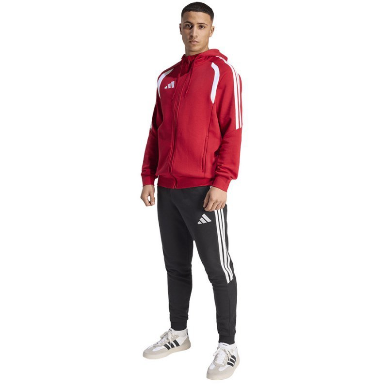Bluza adidas TIRO 26 League Sweat Full Zip Hoodie KF9106 czerwony S