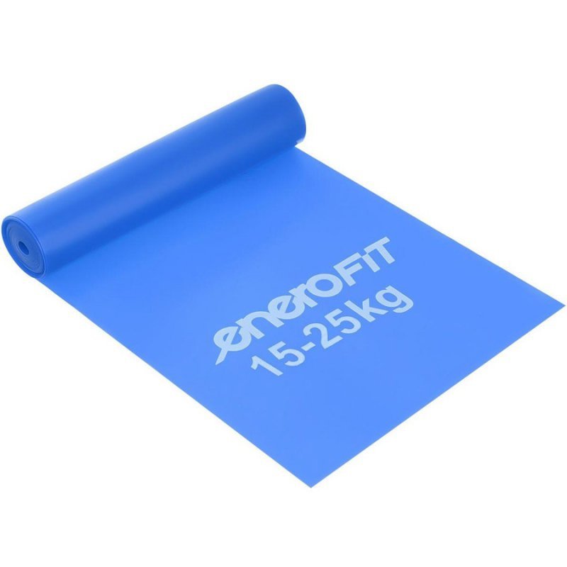 Taśma do aerobiku Enero 2000x150x0,55mm 15-25kg niebieska 2000x150x0,55mm niebieski