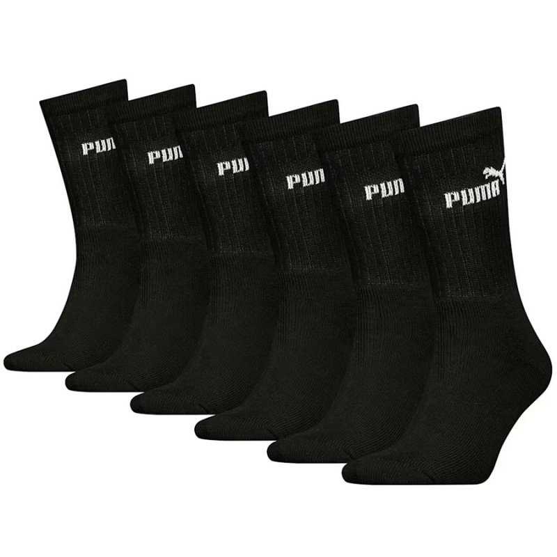 Skarpety Puma Crew 6 par 938759-01 czarny 39-42