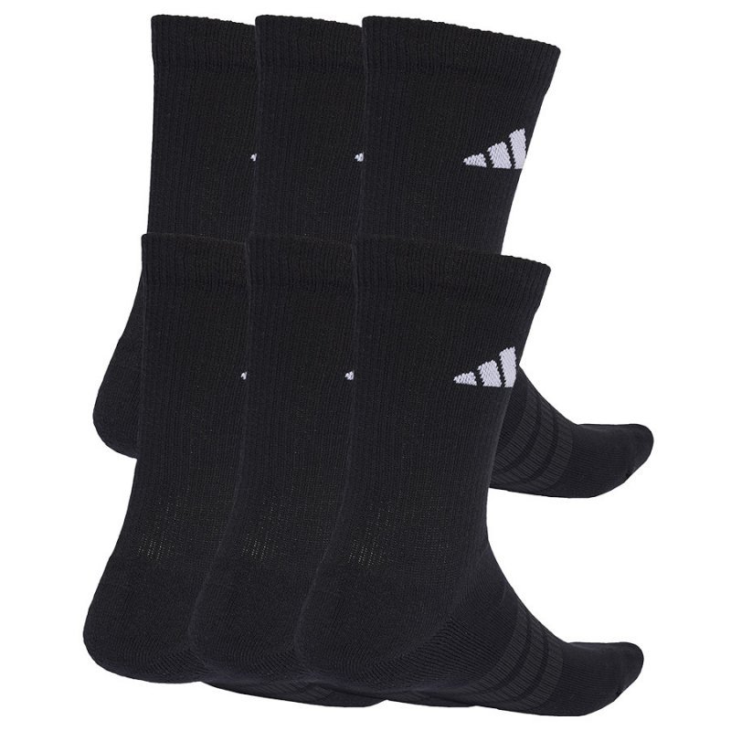 Skarpety adidas Cushioned Crew 6par KE5499 czarny 40-42