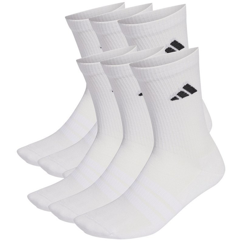 Skarpety adidas Cushioned Crew 6par KE5498 biały 43-45