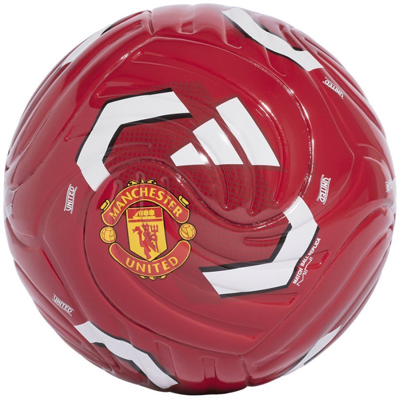 Piłka adidas Manchester United Club KE5120 czerwony 1