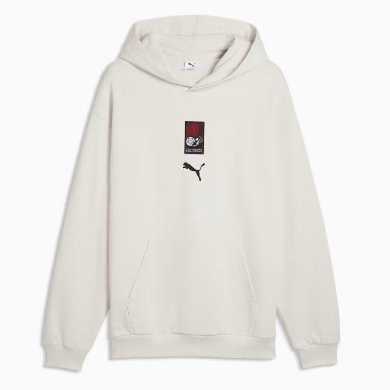 Bluza Puma AC Milan FtbICULTURE Relaxed Hoodie 786727-15 szary L