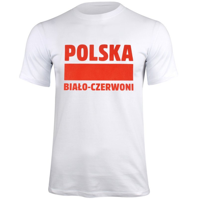 Koszulka Polska Biało-Czerwoni biały S337909 biały M