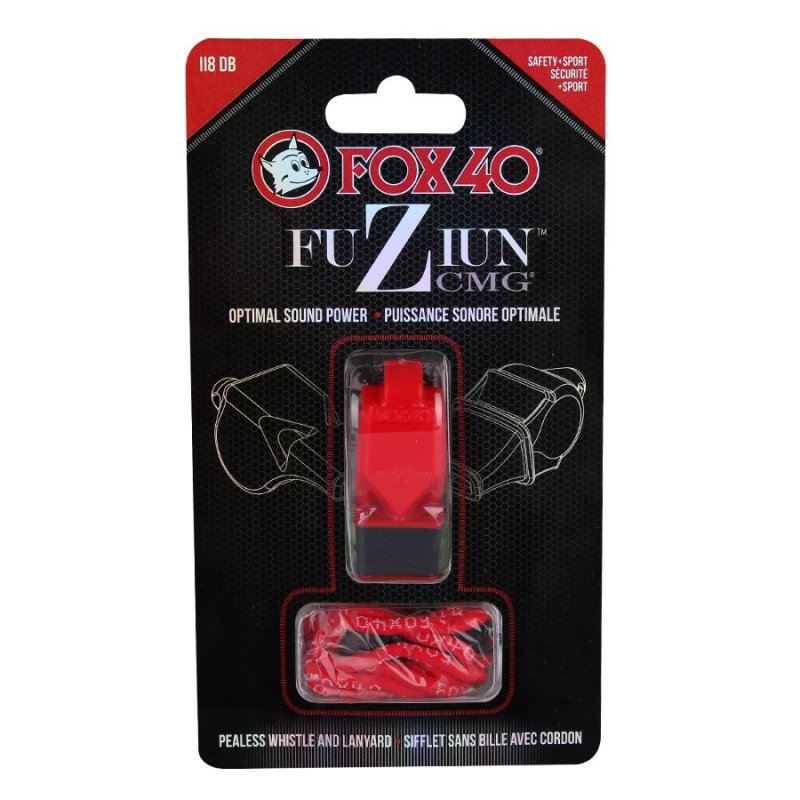 Gwizdek Fox 40 Fuziun CMG 118 dB czerwony