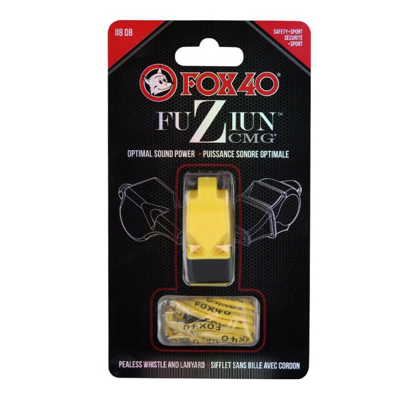 Gwizdek Fox 40 Fuziun CMG 118 dB żółty