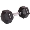 Hantla gumowa Hex 10 kg eb fit