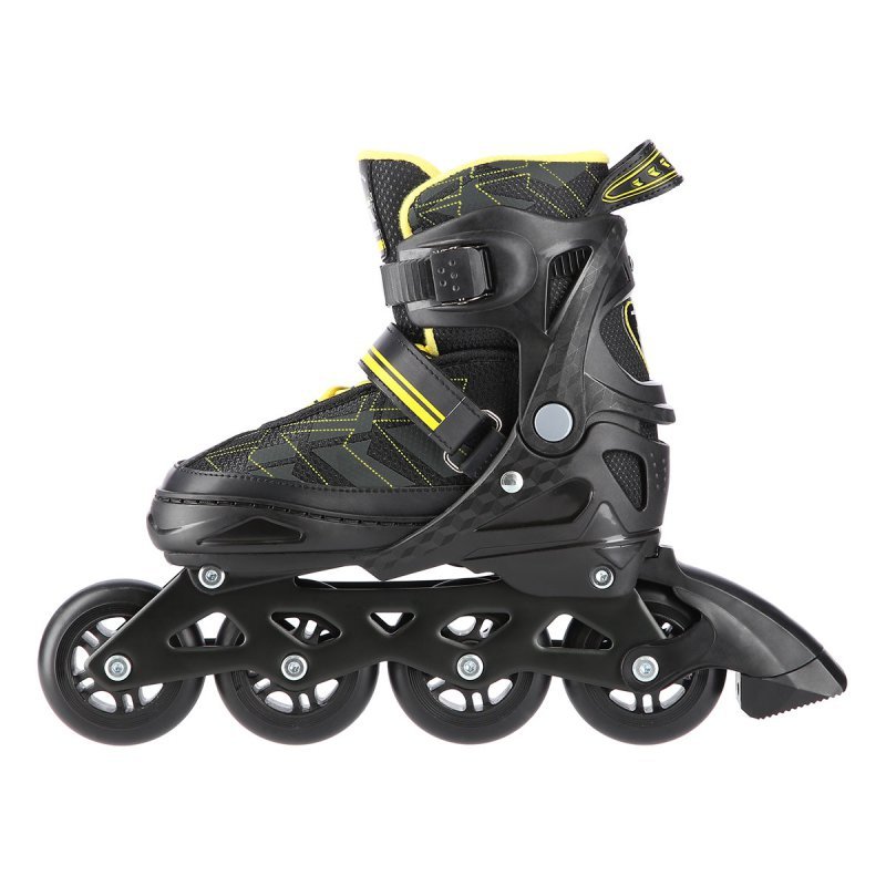 NA11002 CZARNO/ŻÓŁTE ROZM. L (39-42) ŁYŻWOROLKI NILS EXTREME
