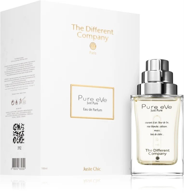 the different company pure eve - just pure woda perfumowana 100 ml   