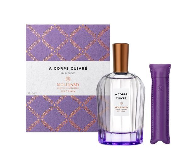 molinard a corps cuivre woda perfumowana 90 ml   zestaw 