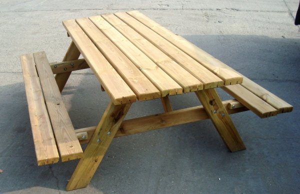 stół drewniany do ogrodu (180)
