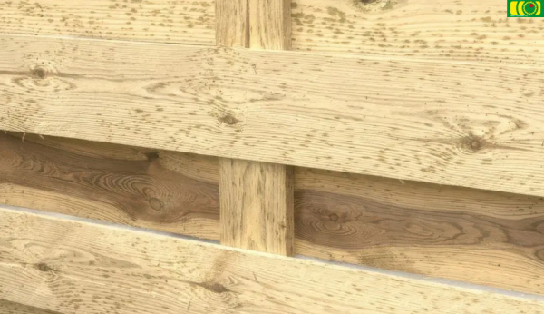 Płot Deskowy  lamelowy,  (180x180) + słupek gratis 