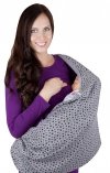 MijaCulture 2 in1 Nursing Breastfeeding scarf / Nursing Cover 7101 Grey