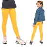 Girls long leggings for children Zoe yellow