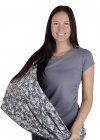 MijaCulture 2 in1 Nursing Breastfeeding scarf / Nursing Cover 7101 Blue