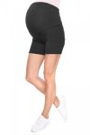 Comfortable short maternity leggings M012 graphite