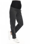 MijaCulture Casual maternity trousers Hanna M009 graphite