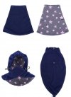 MijaCulture - Maternity Warm Fleece Hoodie / Jacket / Sweatshirt / for Baby Carriers 4047/M51 Dark Blue