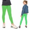 Girls long leggings for children Zoe green