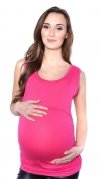 MijaCulture – 2 in1 Maternity & Nursing Comfortable Top Sleeveless 3093/M15 Pink