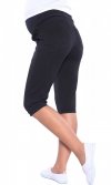 MijaCulture - Capri pants trousers shorts 4090/3815 black