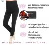 MijaCulture – Long Full Lenght Warm Maternity Leggings for Cool Weather 3006  Black