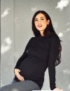 MijaCulture – 3 w 1 bluza ciążowa i do karmienia „Neli” M007 czarny