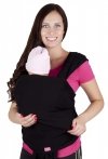 MijaCulture - chusta do noszenia dzieci 4011/M28 czarny