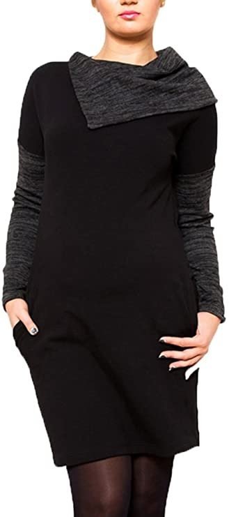 Piękna sukienka ciążowa „Jana” 9021 czarny