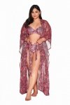 AVA SWIMWEAR PAREO 027 PINK