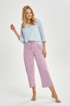 TARO 3448 PIŻAMA DAMSKA DŁUGA DEBORA M-XL