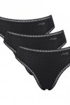 SLOGGI FIGI SLOGGI GO CRUSH HIGH LEG 3PACK CZARNE