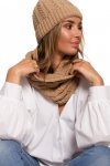 Be Knit BK082 Komin splot warkocz - kamelowy