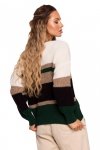 Moe M686 Sweter w pasy - model 1