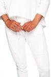 BeWear B240 Spodnie z ozdobnymi zamkami - ecru