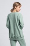 Moe 1 LA057 Bluza z wilkiem - miętowa PROMO