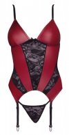 Cottelli LINGERIE Basque red/black
