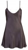 Cottelli LINGERIE Satin Chemise Black