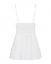 Obsessive 810-BAB-2 babydoll i stringi biała