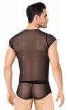 SoftLine Collection Shirt and Shorts 4608 - black