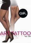 Gatta RAJSTOPY GATTA ART TATTOO WZ 09
