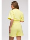 BeWear B295 Szorty z kieszeniami - cytrynowe